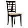 Kelso Lattice Back Dining Chairs Cappuccino (Set of 2) by Coaster