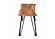 Sherman Bench Natural Acacia and Matte Black by Coaster