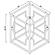Starlight Dining Table Base Chrome by Coaster