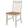 Kirby Slat Back Side Chair (Set of 2) Natural and Rustic Off White by Coaster