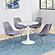 Arkell 30-inch Round Pedestal Dining Table White by Coaster