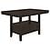 Prentiss Rectangular Counter Height Table with Butterfly Leaf Cappuccino by Coaster