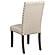 Ralland Upholstered Side Chairs Beige and Rustic Brown (Set of 2) by Coaster