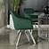 Arika Channeled Back Swivel Dining Chair Green by Coaster