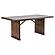 Sherwood 72-inch Rectangular Dining Table Brown by Coaster