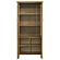 Adina 77-inch Tall Display Cabinet Distressed Light Brown by Coaster