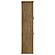 Adina 77-inch Tall Display Cabinet Distressed Light Brown by Coaster