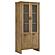 Adina 77-inch Tall Display Cabinet Distressed Light Brown by Coaster