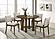 Ottowa 5-piece Round Wood Dining Set Brown by Coaster