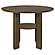 Ottowa 47-inch Round Counter Height Dining Table Brown by Coaster