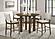 Ottowa 47-inch Round Counter Height Dining Table Brown by Coaster