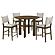 Ottowa 5-piece Round Counter Height Dining Set Brown by Coaster