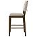 Ottowa Upholstered Counter Side Chair Brown (Set of 2) by Coaster