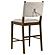 Ottowa Upholstered Counter Side Chair Brown (Set of 2) by Coaster