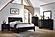 Briana Upholstered Panel Bedroom Set - Black by Coaster