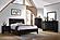 Briana 5-piece Eastern King Panel Bedroom Set w/Sleigh Headboard Black by Coaster