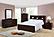 Jessica Bedroom Set w/Storage Headboard - Cappuccino by Coaster