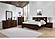 Jessica 4-piece Queen Bedroom Set w/Bookcase Headboard Cappuccino by Coaster