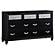 Barzini 4-piece California King Bedroom Set w/Upholstered Headboard Black by Coaster