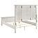 Sandy 4-piece Queen Beach Bedroom Set w/High Headboard Cream White by Coaster