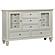 Sandy 4-piece Queen Beach Bedroom Set w/High Headboard Cream White by Coaster
