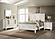 Sandy 4-piece Queen Beach Bedroom Set w/High Headboard Cream White by Coaster