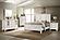 Sandy 5-piece Queen Beach Bedroom Set w/High Headboard Cream White by Coaster