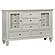 Sandy Beach Wood Storage Panel Bedroom Set Cream White by Coaster