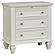 Sandy 4-piece Queen Beach Storage Bedroom Set w/Sleigh Headboard Cream White by Coaster