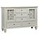 Sandy 4-piece Queen Beach Storage Bedroom Set w/Sleigh Headboard Cream White by Coaster