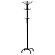 Collier 12-hook Coat Rack Black by Coaster