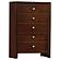 Serenity 5-piece Eastern King Panel Bedroom Set Rich Merlot by Coaster