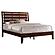 Serenity 4-piece California King Panel Bedroom Set Rich Merlot by Coaster