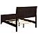 Carlton 4-piece Queen Bedroom Set w/Upholstered Headboard Cappuccino by Coaster