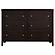Carlton 5-piece Queen Bedroom Set w/Upholstered Headboard Cappuccino by Coaster