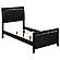 Carlton 4-piece Twin Upholstered Bedroom Set Cappuccino and Black by Coaster