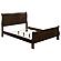 Louis Philippe 4-piece Full Panel Bedroom Set w/High Headboard Cappuccino by Coaster