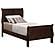 Louis Philippe 5-piece Twin Panel Bedroom Set w/High Headboard Cappuccino by Coaster