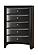 Briana Platform Storage Bedroom Set - Black by Coaster