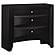 Briana 4-piece Eastern King Storage Bedroom Set w/Bookcase Headboard Black by Coaster