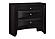 Briana 5-piece Queen Storage Bedroom Set w/Bookcase Headboard Black by Coaster