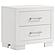 Jessica 6-Piece Eastern King Bedroom Set w/Nightstand Panels White by Coaster