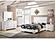 Felicity 4-piece Full Bedroom Set w/LED Headboard Glossy White by Coaster