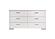 Felicity 4-piece Queen Bedroom Set w/LED Headboard and Mirror Glossy White by Coaster