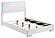 Felicity 5-piece Queen Bedroom Set w/LED Headboard Glossy White by Coaster