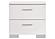 Felicity 4-piece Twin Bedroom Set w/LED Headboard Glossy White by Coaster
