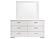 Felicity 6-drawer Dresser w/Mirror Glossy White by Coaster