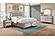 Bling Game 4-piece Queen Storage Bedroom Set Metallic Platinum by Coaster