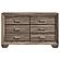 Kauffman 5-piece Queen Bedroom Set w/High Straight Headboard Washed Taupe by Coaster