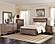Kauffman 6-drawer Dresser w/Mirror Washed Taupe by Coaster